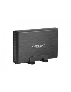 Obudowa na dysk HDD/SSD Natec RHINO USB 3.0 3.5" ALU Black Slim