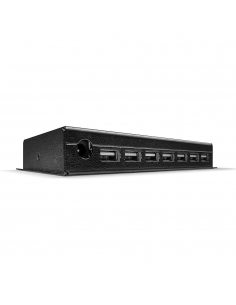 Hub USB 3.0 LINDY Metal 7 Port czarny