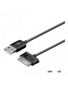 Kabel USB Techly do Samsung Galaxy Tab 1,2m, czarny