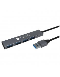 Hub USB Techly 4-portowy USB3.2 Gen1