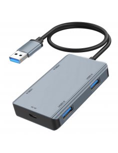 Hub USB VAKOSS TC-4203X 4xUSB 3.0