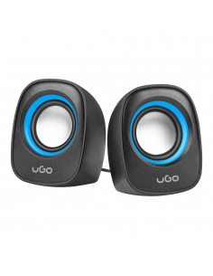 Głośniki UGO Tamu S100 2.0 2x 3W USB, Mini Jack niebieskie