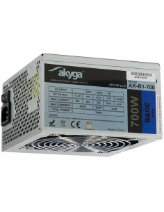 Zasilacz ATX 700W Akyga Basic AK-B1-700 Fan12cm P8 5xSATA PCI-E