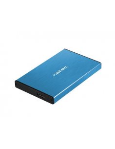 Obudowa na dysk HDD/SSD Natec RHINO Go USB 3.0 2.5" SATA niebieska