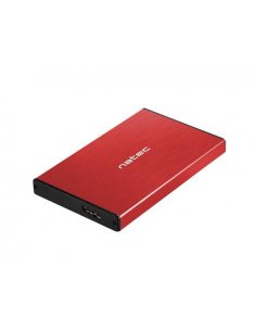 Obudowa na dysk HDD/SSD Natec RHINO Go USB 3.0 2.5" SATA czerwona