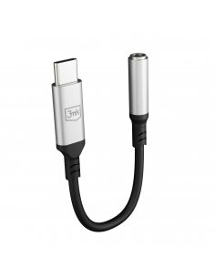 Kabel adapter 3mk Adapter USB-C - Jack 3,5 mm