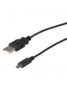 Kabel USB 2.0 Akyga AK-USB-05 USB A(M) - micro USB B(M) 0,6m czarny