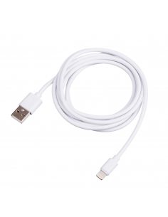 Kabel USB Akyga AK-USB-31 USB A (m) / Lightning (m) 1,8m biały