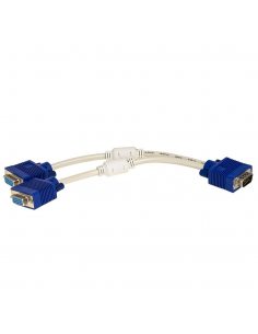 Kabel adapter Akyga AK-AD-20 VGA M - 2x VGA F 0,25m