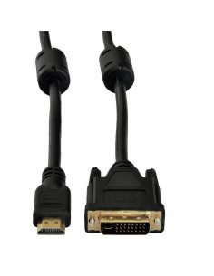 Kabel adapter Akyga AK-AV-13 DVI-D (M) (24+1) - HDMI (M) 3m czarny