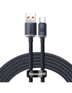 Kabel przewód USB - USB-C / Typ-C 120cm Baseus CAJY000401 z obsługą szybkiego ładowania 100W