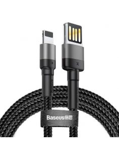 Kabel przewód USB - Lightning / iPhone 100cm Baseus Cafule CALKLF-GG1 z obsługą szybkiego ładowania 2.4A