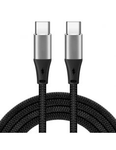 Kabel iBOX IKUTC1B USB-C 60W 1m Black