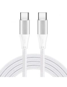 Kabel iBOX IKUTC2W USB-C 60W 2m White