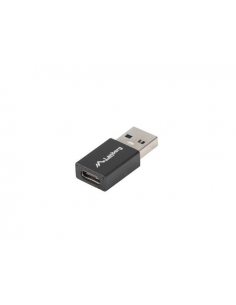 Adapter Lanberg USB type-C(F) - USB-A(M) 3.1 czarny