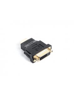 Adapter Lanberg AD-0014-BK HDMI (M) - DVI-D (F)(24+1) Single Link czarny