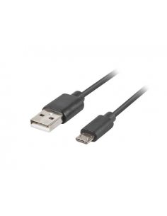 Kabel USB 2.0 Lanberg micro BM-AM 3,0m QC 3.0 czarny