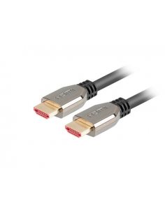 Kabel HDMI Lanberg M/M v2.1 0,5m 8K 60Hz czarny