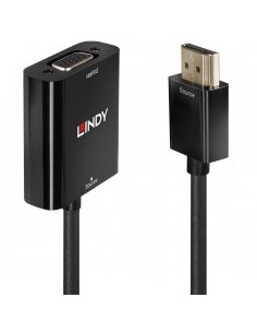 Konwerter HDMI do VGA LINDY 100mm czarny