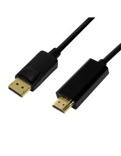 Kabel adapter LogiLink CV0129 DisplayPort 1.2 - HDMI 1.4, 5m