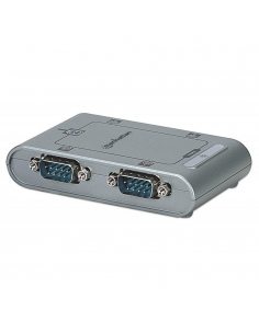 Adapter Manhattan 4-portowy USB na 4xCOM/RS232/DB9