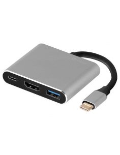 Kabel adapter USB-C Tracer TRAPOD46847 USB-C HDMI 4K USB 3.0 PDW 100W