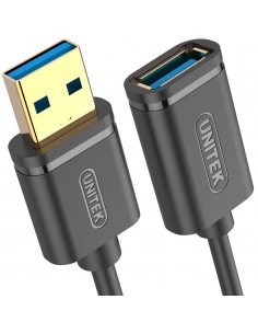 Przedłużacz USB Unitek C4030GBK 3.1 Gen 1, AM-AF, 3m