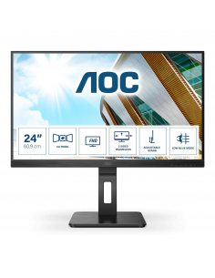 Monitor AOC 23,8" 24P2QM VGA DVI HDMI DP USB 3.0x4 głośniki 2x2W