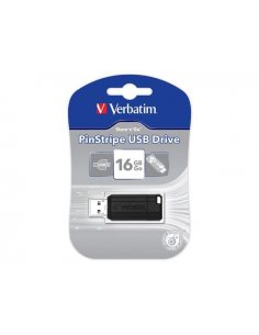 Pendrive Verbatim 16GB PINSTRIPE USB 2.0