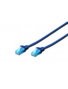 Patchcord DIGITUS UTP kat. 5e 3m PVC niebieski