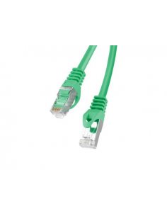 Patchcord Lanberg FTP kat.6 0,25m zielony