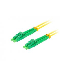 Patchcord światłowodowy Lanberg SM LC/APC-LC/APC DUPLEX 3.0mm LSZH G657A1 2m żółty