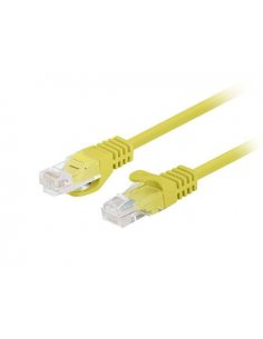 Patchcord Lanberg UTP kat.6 7,5m żółty