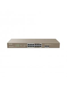 Switch niezarządzalny Tenda TEG1118P-16-250W 16-port 1GbE PoE 250W