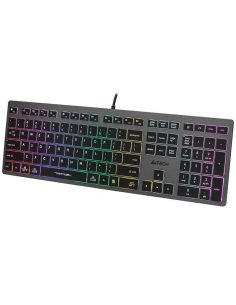 Klawiatura przewodowa A4Tech FSTYLER FX60H (Neon Backlit) czarno-grafitowa