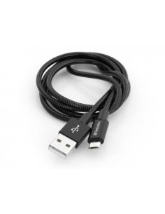 Kabel Verbatim micro USB-B(M) - USB-A(M) 1m czarny