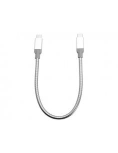 Kabel Verbatim USB-C(M) - USB-C(M) 3.1 Gen 2 0.3m srebrny