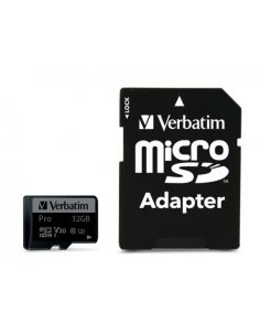 Karta pamięci MicroSDHC Verbatim 32GB Class 10 UHS-1 + adapter SD