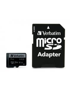 Karta pamięci Micro SDXC Verbatim 64GB Class 10 UHS-1 + adapter SD