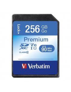 Karta pamięci SDXC Verbatim Premium U1 256GB (90 MB/s) Class 10 UHS-1 V10