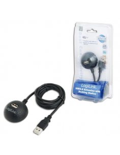 Kabel USB LogiLink CU0013B USB A(M) USB A(F) stacja dokująca