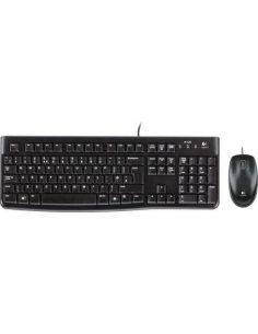 Zestaw przewodowy klawiatura + mysz Logitech Desktop MK120 USB czarny