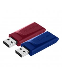 Pendrive Verbatim Store 'n' Go Slider 32GB USB 2.0 (2-pack)