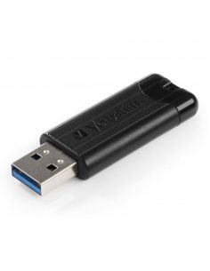 Pendrive Verbatim PinStripe 256GB USB 3.0 Black