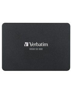 Dysk SSD wewnętrzny Verbatim Vi550 S3 256GB 2.5" SATA III czarny