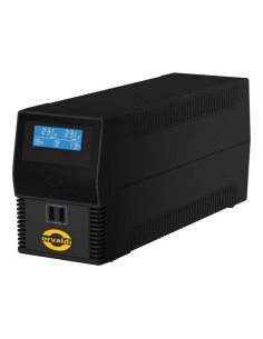 Zasilacz awaryjny UPS ORVALDI i850 LCD USB (4XIEC) line-interactive