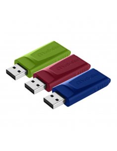 Pendrive Verbatim Store 'n' Go Slider 16GB USB 2.0 (3-pack)