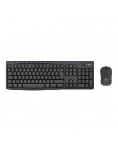 Zestaw bezprzewodowy klawiatura + mysz Logitech MK370 Combo for Business grafitowy