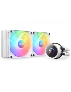 Chłodzenie wodne NZXT Kraken 240 RGB LCD białe