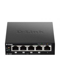 Switch niezarządzalny D-Link DGS-1005P 5x10/100/1000 Mb/s PoE+